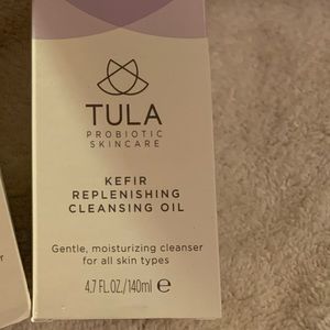 Tula Skin Care. Kefir Replenishing Cleansing Oil